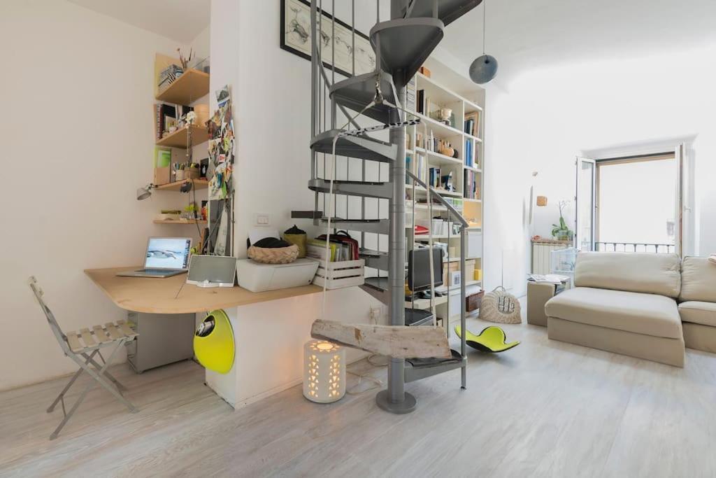 Apartmán Design&Terrazzo A 5 Min Dal Centro - Laura'S House Milán Exteriér fotografie