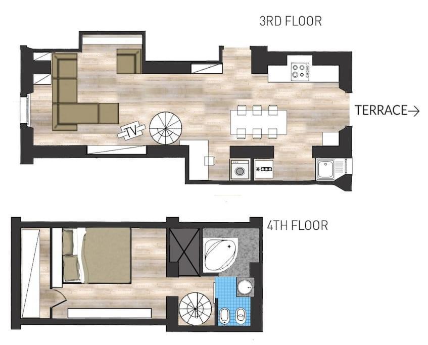 Apartmán Design&Terrazzo A 5 Min Dal Centro - Laura'S House Milán Exteriér fotografie