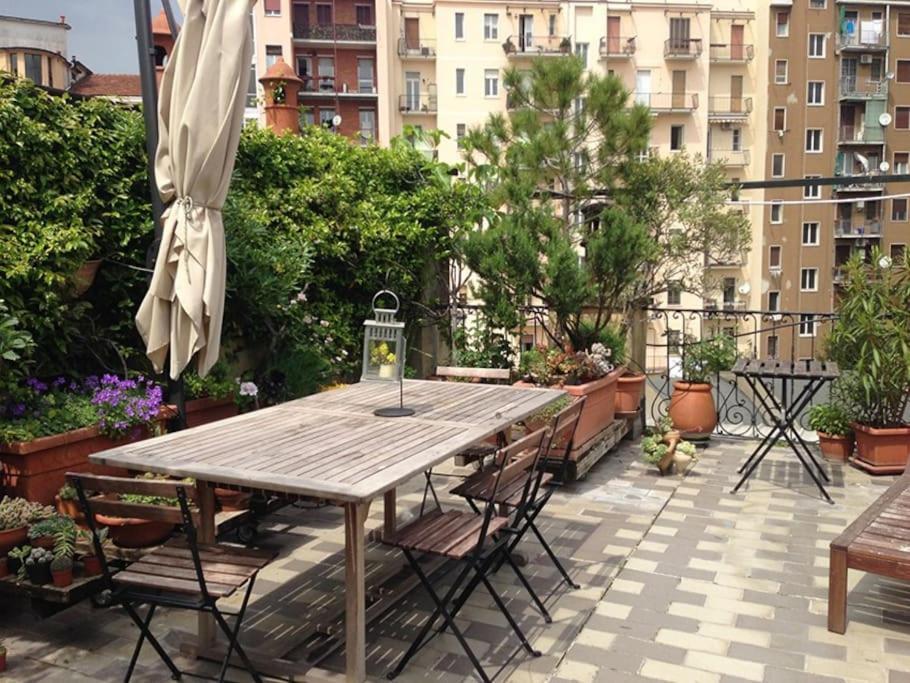 Apartmán Design&Terrazzo A 5 Min Dal Centro - Laura'S House Milán Exteriér fotografie